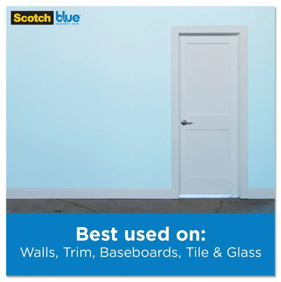 3M 2 in. x 60 yds 3 in. Core Original Multi-Surface Painter's Tape - Blue (1-Roll)