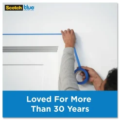 3M 2 in. x 60 yds 3 in. Core Original Multi-Surface Painter's Tape - Blue (1-Roll)