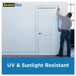 3M 2 in. x 60 yds 3 in. Core Original Multi-Surface Painter's Tape - Blue (1-Roll)