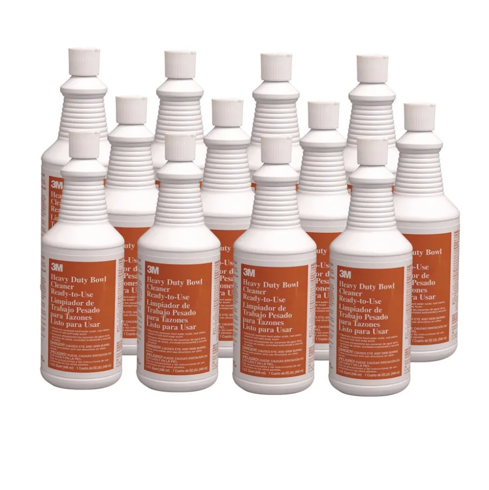 3M 1 qt. Bottle Heavy-Duty Liquid Bowl Cleaner (12/Carton)