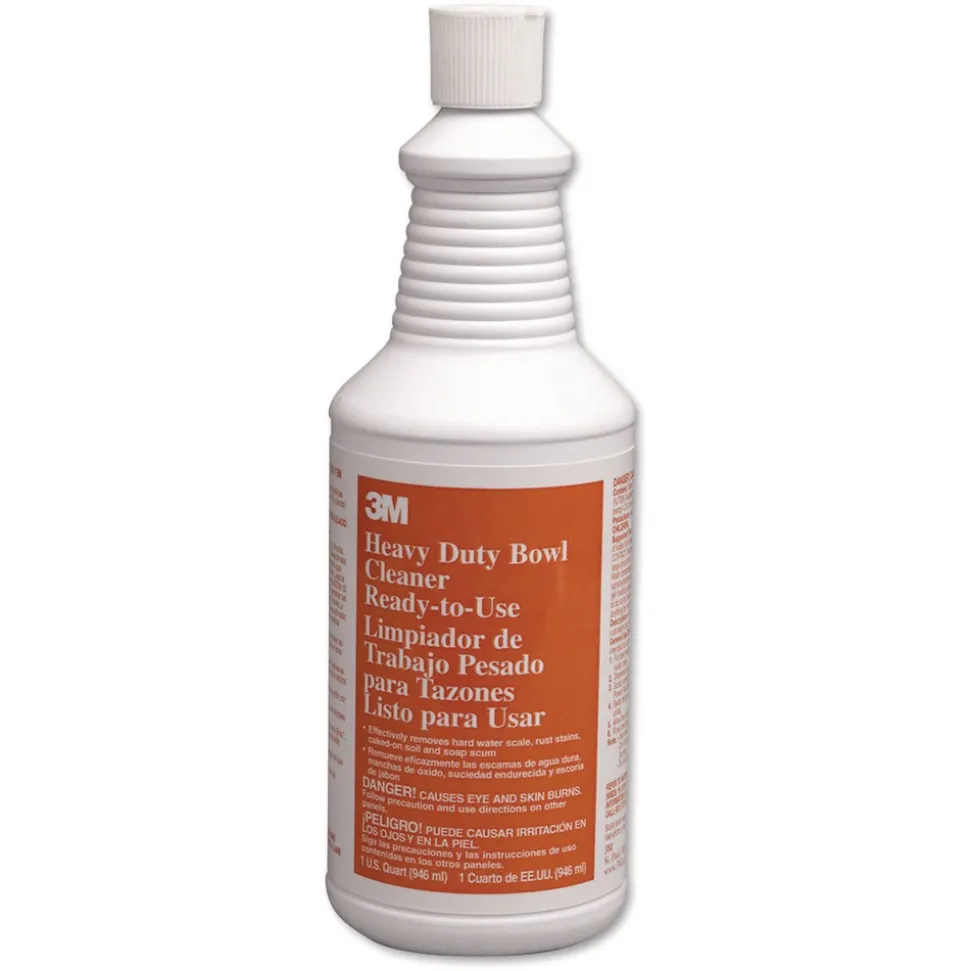 3M 1 qt. Bottle Heavy-Duty Liquid Bowl Cleaner (12/Carton)