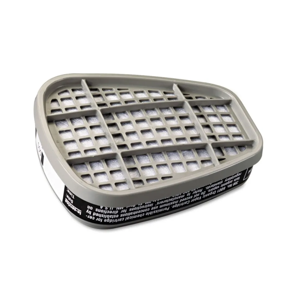 3M 6001 Respirator Cartridge for Certain Organic Vapors (2/Pack)