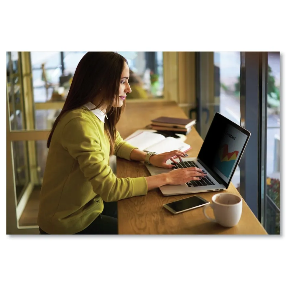 3M Bright Screen Privacy Filter for 14.2 in. Laptop