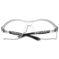 3M BX Molded-In 2.5plus Diopter Strength Safety Glasses - Silver/Black Frame, Clear Lens