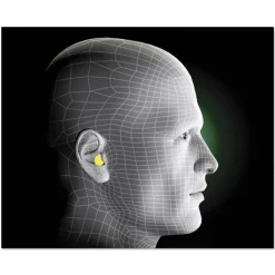 3M E A Rsoft Blasts Uncorded Foam Earplugs - Yellow Neon/Red Flame (200/Box)