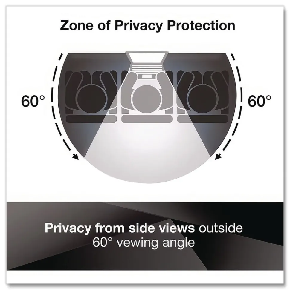 3M Frameless Blackout Privacy Filter for 17 in. Flat Panel Monitor