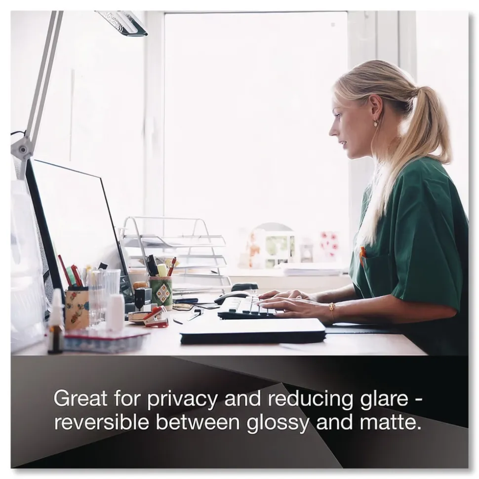 3M Frameless Blackout Privacy Filter for 17 in. Flat Panel Monitor