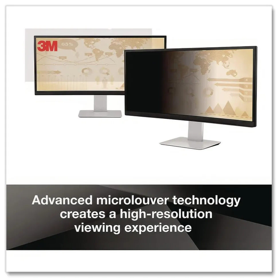 3M Frameless Blackout Privacy Filter for 17 in. Flat Panel Monitor