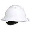 3M H-800 SecureFit H-Series 4-Point Pressure Diffusion Ratchet Suspension Vented Hat with UV Indicator - White