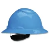3M H-800 SecureFit H-Series 4-Point Pressure Diffusion Ratchet Suspension Vented Hat with UV Indicator - Blue
