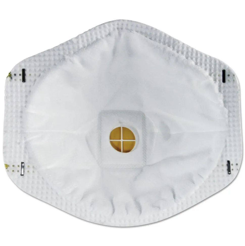 3M Particulate Respirator W/cool Flow Exhalation Valve, 10 Masks/box