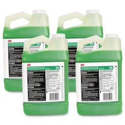 3M Quat Disinfectant Cleaner Concentrate Pleasant Scent 0.5 Gal Bottle 4/carton