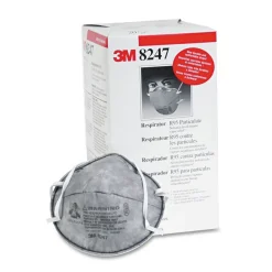 3M R95 Particulate Respirator with Nuisance-Level Organic Vapor Relief - One Size Fits All (20/Box)