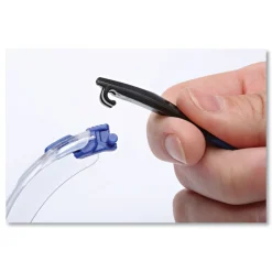 3M Solus 1000 Series Safety Glasses - Blue Plastic Frame Clear Polycarbonate Lens