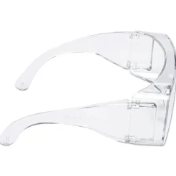 3M Tour Guard V Safety Glasses - One Size Fits Most, Clear Frame/Lens (20/Box)