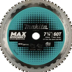 Makita 7-1/4 in. 60T Carbide-Tipped Max Efficiency Saw Blade