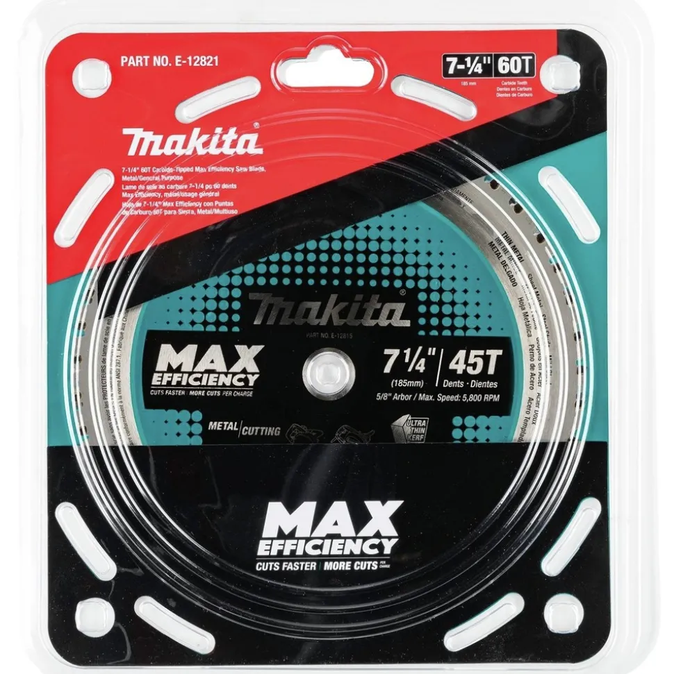 Makita 7-1/4 in. 60T Carbide-Tipped Max Efficiency Saw Blade