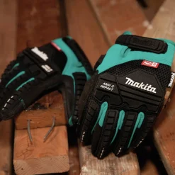 Makita Advanced ANSI 2 Impact-Rated Demolition Gloves - Medium