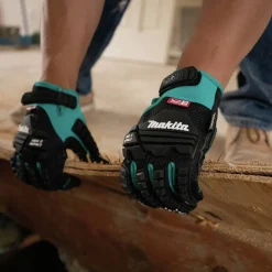 Makita Advanced ANSI 2 Impact-Rated Demolition Gloves - Medium