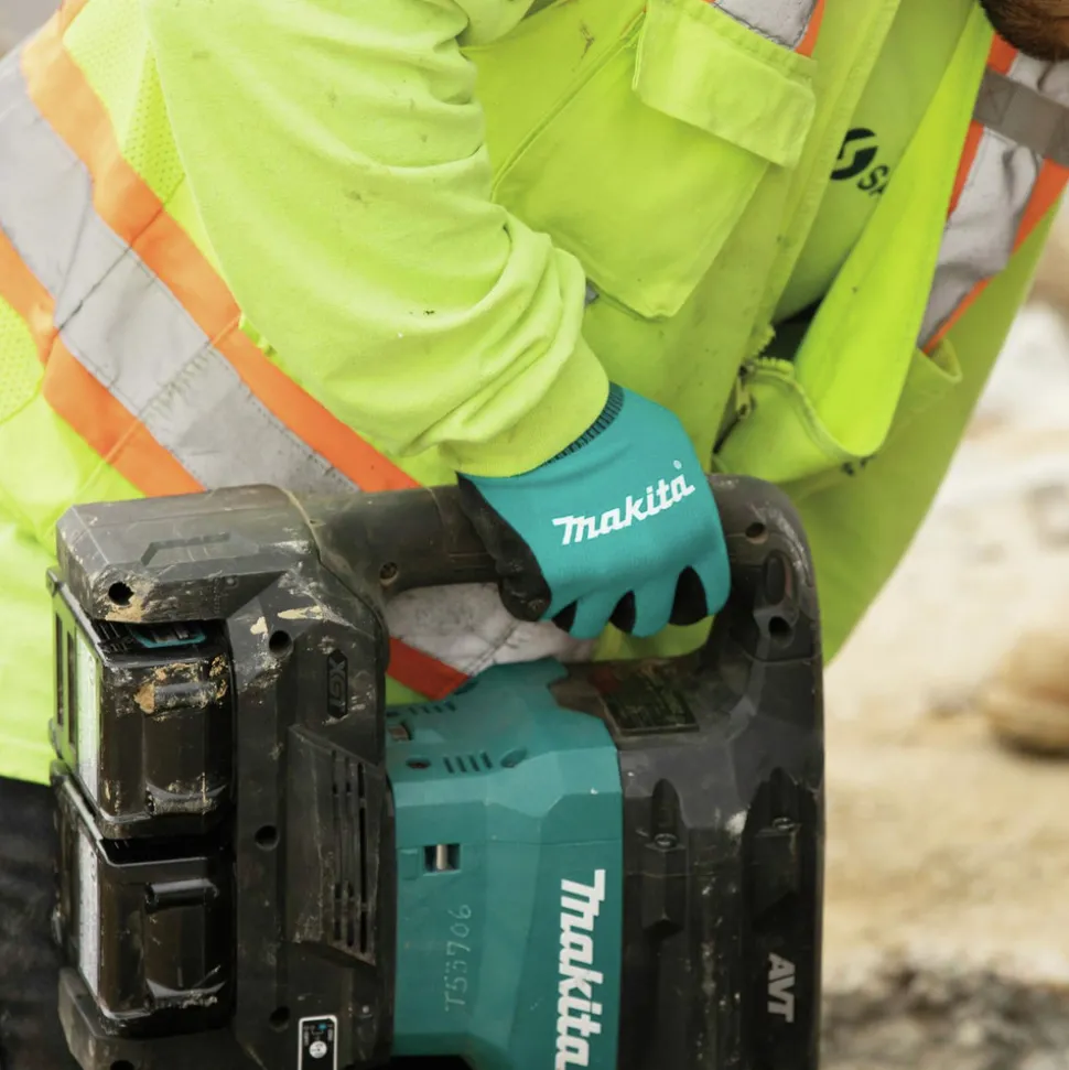 Makita Cut Level 1 FitKnit Nitrile Coated Dipped Gloves - Small/Medium