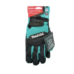 Makita Genuine Leather-Palm Performance Gloves - Medium