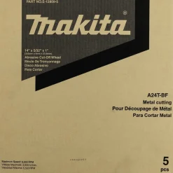 Makita 5-Piece 14 in. x 5/32 in. x 1 in. Abrasive Cut‑Off Wheels Set