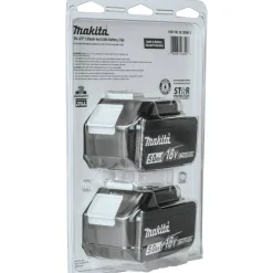 Makita 2-Piece 18V LXT Lithium-Ion Batteries (5 Ah)