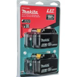 Makita 2-Piece 18V LXT Lithium-Ion Batteries (5 Ah)