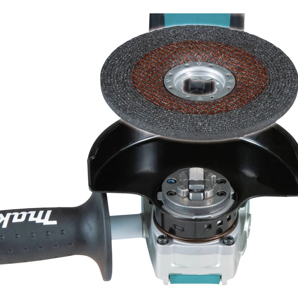 Makita 18V LXT Brushless Lithium-Ion 4-1/2 in. / 5 in. Cordless Paddle Switch X-LOCK Angle Grinder with AFT (Tool Only)