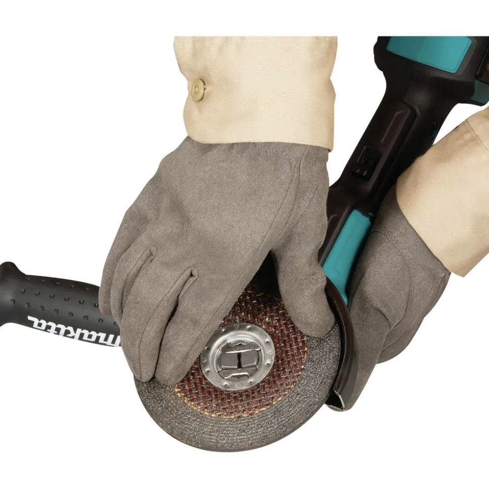 Makita 18V LXT Brushless Lithium-Ion 4-1/2 in. / 5 in. Cordless Paddle Switch X-LOCK Angle Grinder with AFT (Tool Only)