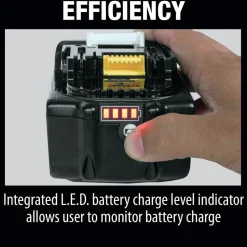 Makita 18V LXT Brushless Lithium-Ion 1/2 in. Cordless Hammer Driver Drill / Impact Driver Combo Kit with 2 Batteries (4 Ah)