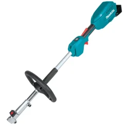 Makita 18V LXT Cordless Couple Shaft Power Head with 13 in. String Trimmer & Blower Attachment and 6‑5/16 in. Cordless Grass Shear Bundle