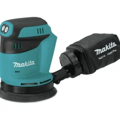 Makita 18V LXT Lithium-Ion 5 in. Cordless Random Orbit Sander and 2 Batteries with Rapid Optimum Charger Bundle (4 Ah)