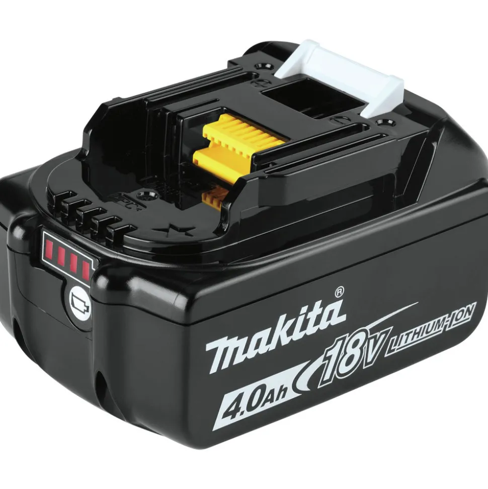 Makita 18V LXT Lithium-Ion Battery and Rapid Optimum Charger Starter Pack (4 Ah)