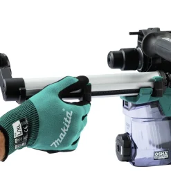 Makita 40V max XGT 1‑3/16 in. SDS‑Plus Cordless Rotary Hammer Kit with Dust Extractor and 4‑1/2 in. / 5 in. Angle Grinder with Electric Brake Virtual Bundle