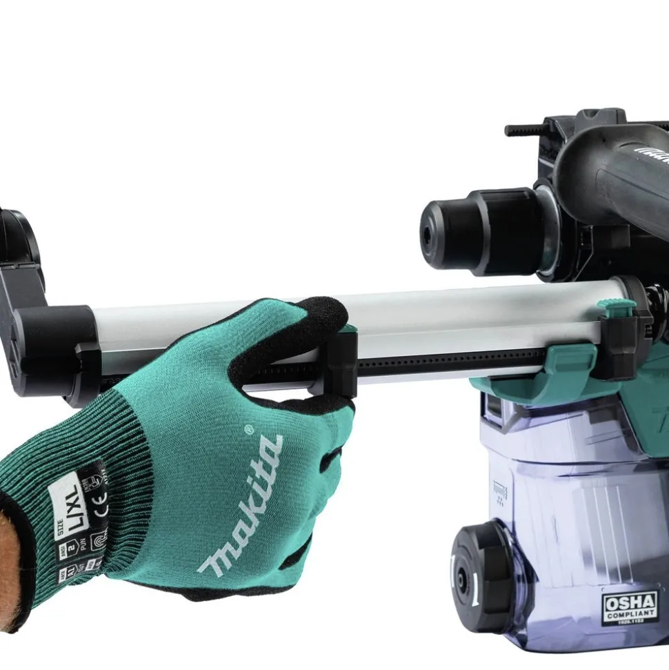 Makita 40V max XGT 1‑3/16 in. SDS‑Plus Cordless Rotary Hammer Kit with Dust Extractor and 4‑1/2 in. / 5 in. Angle Grinder with Electric Brake Virtual Bundle