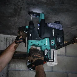 Makita 40V max XGT AWS Capable Brushless Lithium-Ion 1-1/8 in. Cordless AVT Rotary Hammer with Dust Extractor, accepts SDS-MAX, AFT bits (Tool Only)