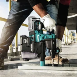 Makita 40V max XGT AWS Capable Brushless Lithium-Ion 1-1/8 in. Cordless AVT Rotary Hammer with Dust Extractor, accepts SDS-MAX, AFT bits (Tool Only)