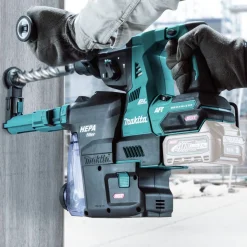 Makita 40V max XGT AWS Capable Brushless Lithium-Ion 1-1/8 in. Cordless AVT Rotary Hammer with Dust Extractor, accepts SDS-MAX, AFT bits (Tool Only)