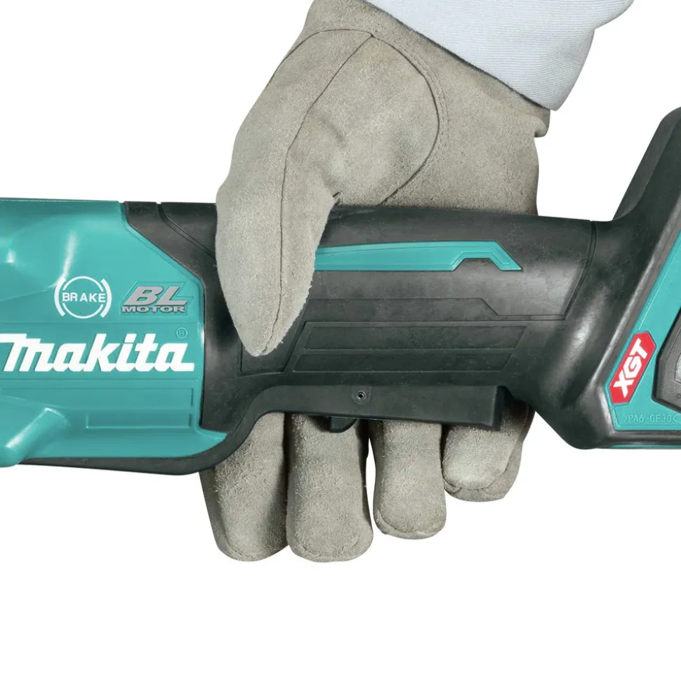 Makita 40V max XGT Brushless Lithium-Ion 4-1/2 in./5 in. Cordless Paddle Switch Angle Grinder with Electric Brake (Tool Only)