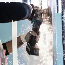 Makita 40V max XGT Brushless Lithium-Ion 4-1/2 in./5 in. Cordless Paddle Switch Angle Grinder with Electric Brake (Tool Only)