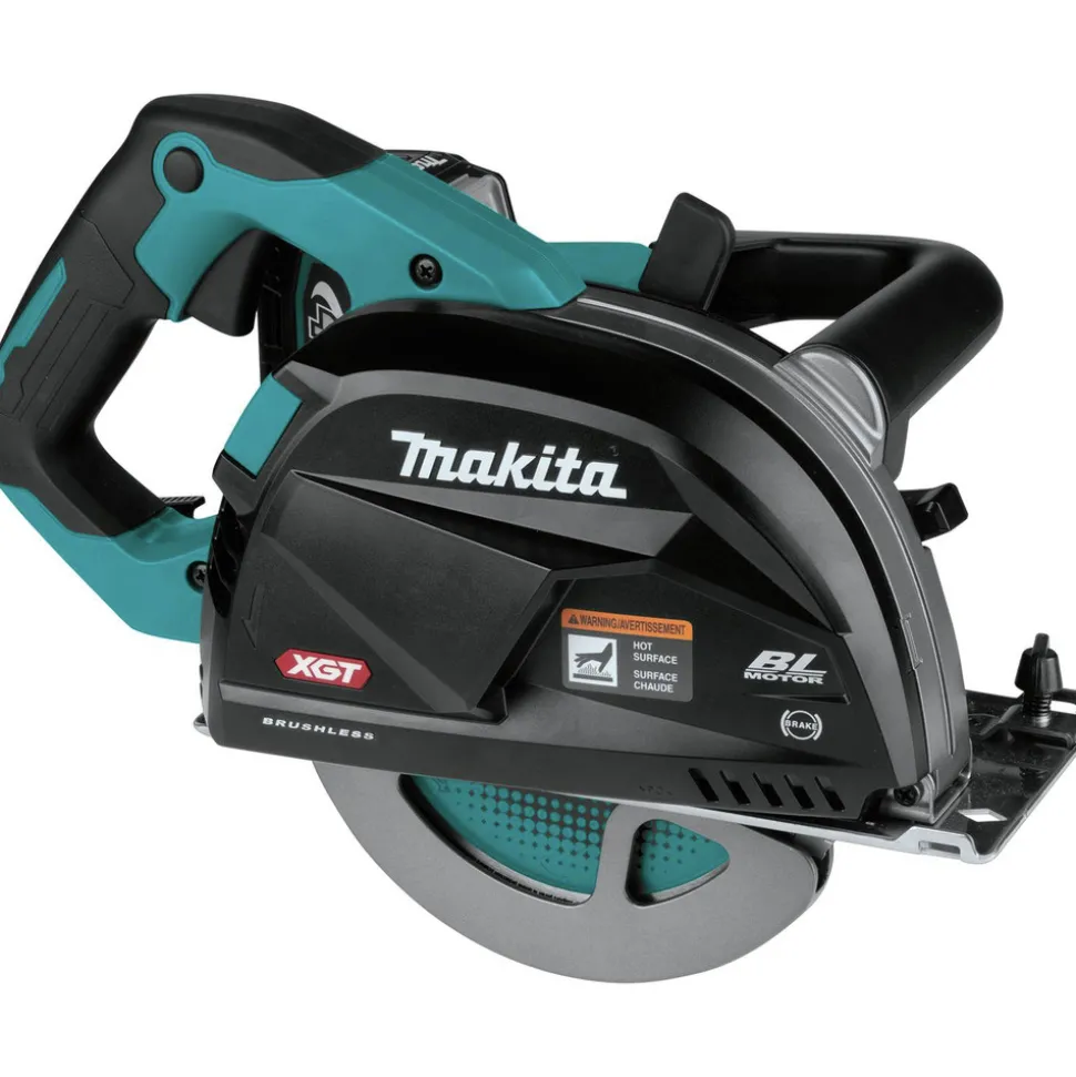 Makita 40V max XGT Brushless Lithium-Ion 7-1/4 in. Cordless Metal Cutting Saw Kit with Electric Brake and Chip Collector (4 Ah)