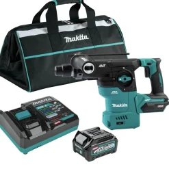 Makita 40V Max XGT Brushless Lithium-Ion 1-3/16 in. Cordless AVT AWS Rotary Hammer Kit (4 Ah)