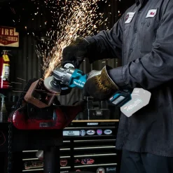 Makita 40V max XGT Brushless Lithium-Ion 4-1/2 in./5 in. Cordless Cut-Off/Angle Grinder with Electric Brake (Tool Only)
