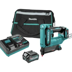 Makita 40V max XGT Brushless Lithium-Ion 23 Gauge Cordless Pin Nailer Kit (2.5 Ah)