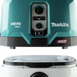 Makita 40V Max XGT Brushless 4 Gallon Cordless HEPA Filter AWS Dry Dust Extractor (Tool Only)