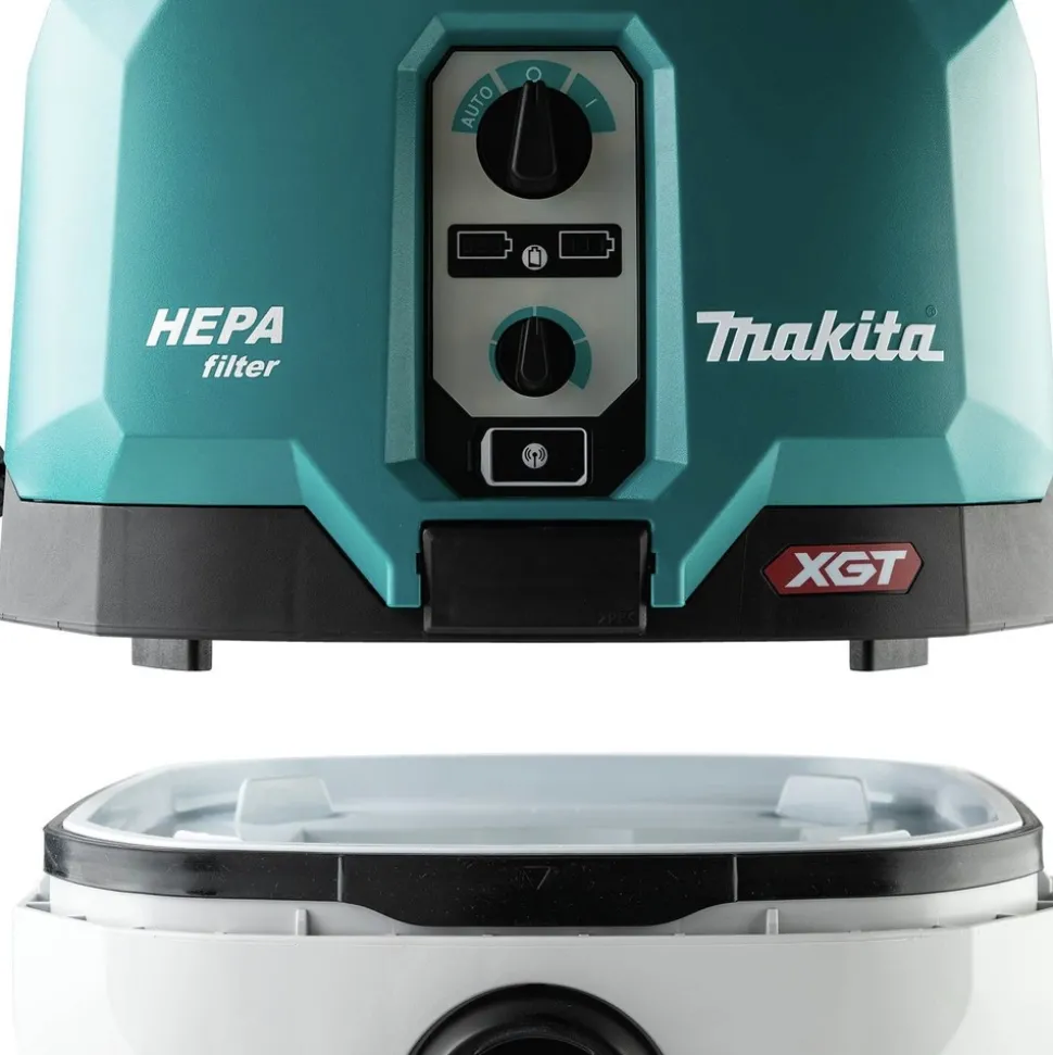 Makita 40V Max XGT Brushless 4 Gallon Cordless HEPA Filter AWS Dry Dust Extractor (Tool Only)