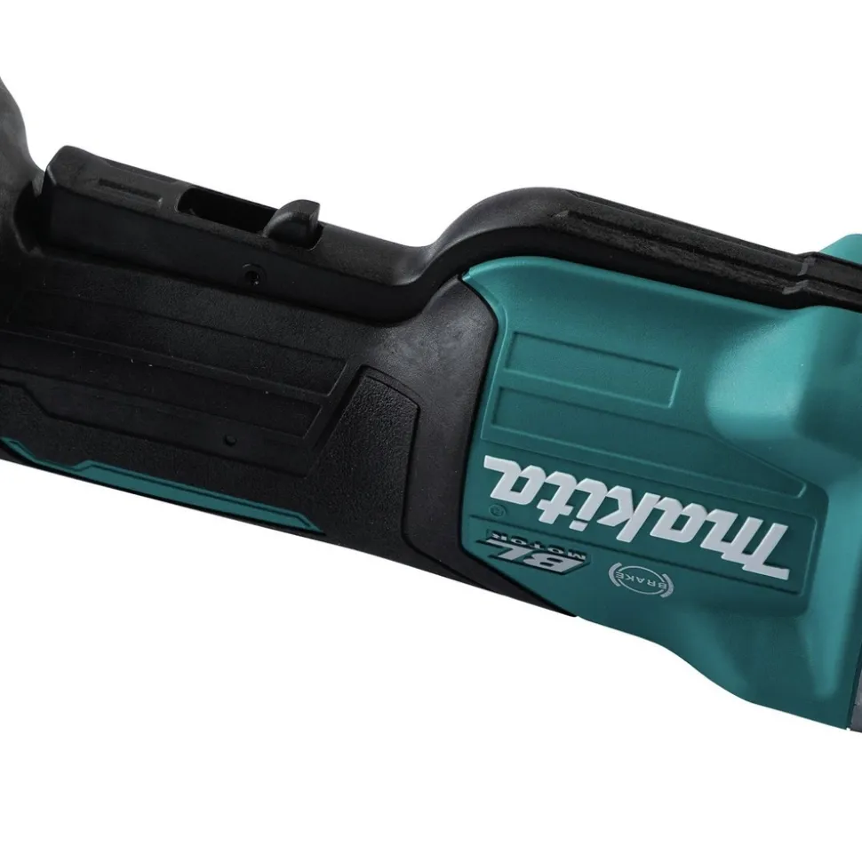 Makita 40V MAX XGT Brushless Lithium-Ion Cordless 5 in. X-LOCK Paddle Switch Angle Grinder Kit with Electric Brake (4 Ah)