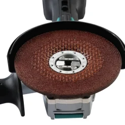 Makita 40V MAX XGT Brushless Lithium-Ion Cordless 5 in. X-LOCK Paddle Switch Angle Grinder Kit with Electric Brake (4 Ah)