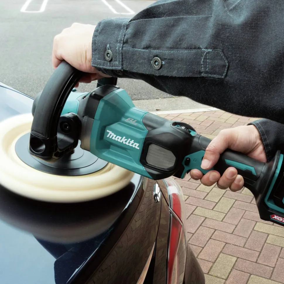 Makita 40V max XGT Brushless Lithium-Ion 7 in. Cordless Polisher Kit (4 Ah)